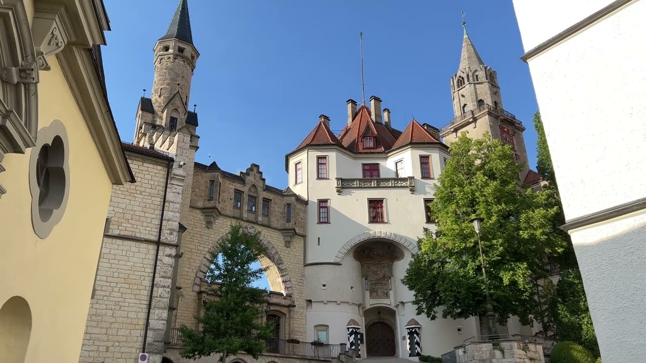 Sigmaringen an der Donau / Stadtrundgang   4K Video