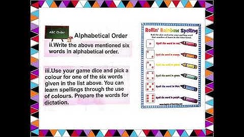 First Day in Class III Unit 1 | Grade 3  | One Nation One Curriculum activities from page 7 till 10