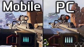 Apex Legends [Mobile vs PC] All Weapons Comparison