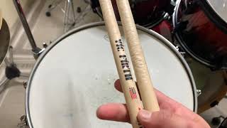 桐生市 みどり市 ドラム教室【お気に入りスティック　VicFirth SD2 bolero 】