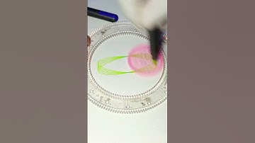 ❤ Know the question comment ❤ - Spirograph - Design - Art #spirograph #art #shorts ❤ 66