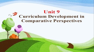 B.Ed | 8603 |Unit 9 :Comparative Perspectives of Curriculum Development|Curriculum Development #AIOU