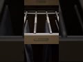 FENDI trousers rack,solid aluminum with good quality. #wardrobe #cabinet #closet #closetstorage