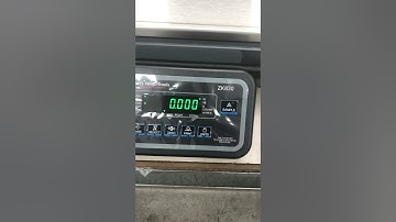 calibration adjustment of a weightronix ZK830