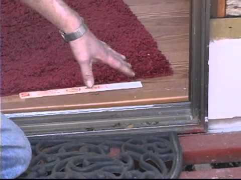 Replacing Sliding Glass Doors: Measurements