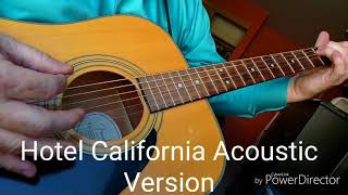 Hotel california acoustic cover