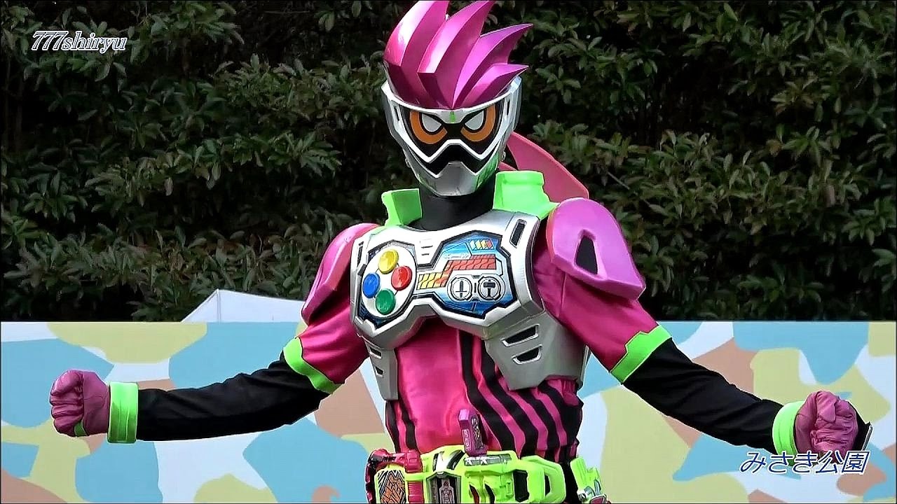 Newヒーロー 仮面ライダーエグゼイド 第１話 特撮変身キャラクターショー デビュー戦 みさき公園 New Kamen Rider Ex Aid Battle Debut Youtube