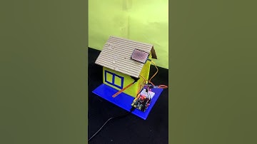 Rain Detection Based Automatic Clothes Collector System  | rain sensor #shorts