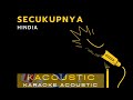 Secukupnya (Akustik Karaoke) - Hindia