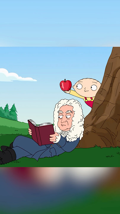 Stewie sabotages Newton’s discovery of gravity #funny #familyguy