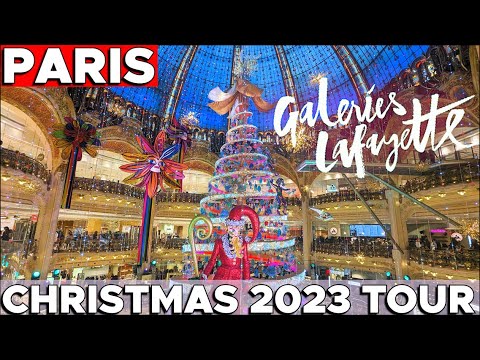 Video: Grandi magazzini Galeries Lafayette a Parigi