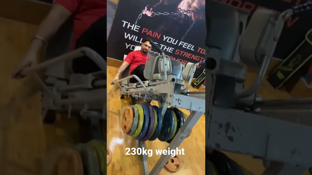 230kg weight by mazi khan 