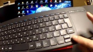 マイクロソフト ワイヤレス キーボード All-in-One Media Keyboard 操作編