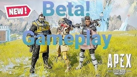 Apex legends mobile Official Gameplay|| Apex legends mobile beta Gameplay Finally😍🔥🔥