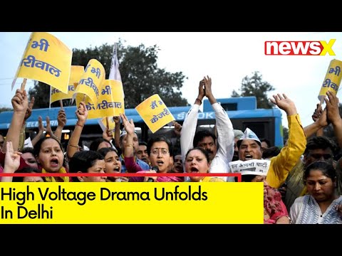 High Voltage Drama Unfolds in Delhi | AAP Vs BJP Over Kejriwal Arrest | NewsX - NEWSXLIVE