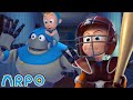 Arpo the Robot | RUNNING ON EMPTY! | Arpo Full Episodes | Compilation | Funny Cartoons for Kids