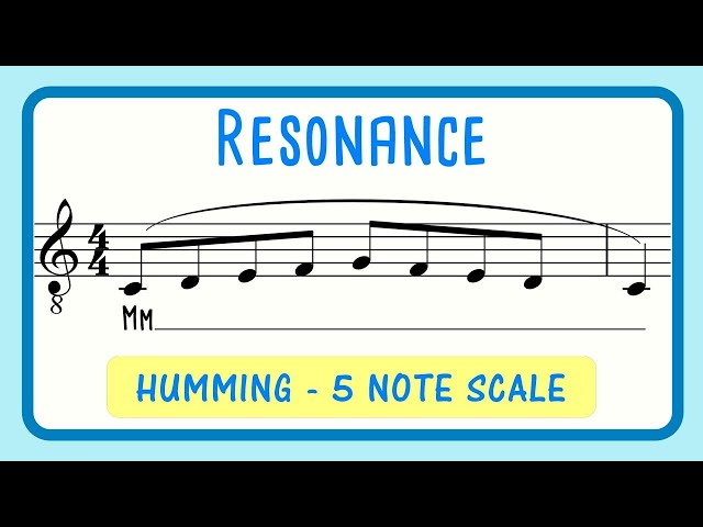 Humming Vocal Warm Up - Improve Pitch and Resonance - Male Voice class=