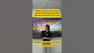 Discover how easy it is to use the Uptree Interactive Flat Panel!