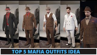 GTA V online - TOP 5 MAFIA OUTFIT IDEAS - YouTube