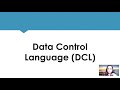27. SQL -Views and Data Control Language