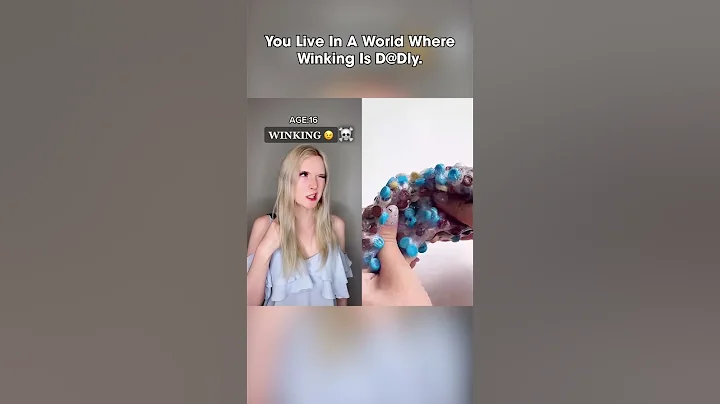 #pov You Live In A World Where Winking Is D@Dly   #Story #Viral #Acting