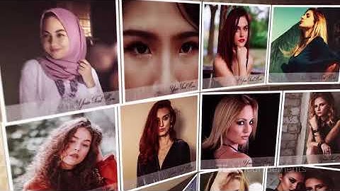 Folding Photo Slideshow  After Effects Templates