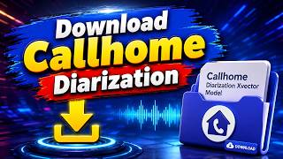 How to Download Callhome Diarization Xvector Model | Best Speaker Diarization Accuracy screenshot 2
