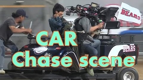 car chase scene - camera, lighting, grip (Film making Tutorial)