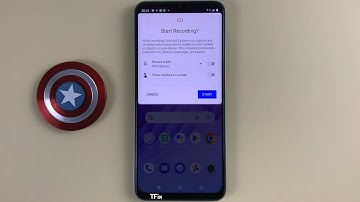 How to record screen video on Realme C35 Android 11