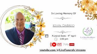 Funeral service for the late: Kevin DaBreo also known as “Pooh” of Gouyave, St. John