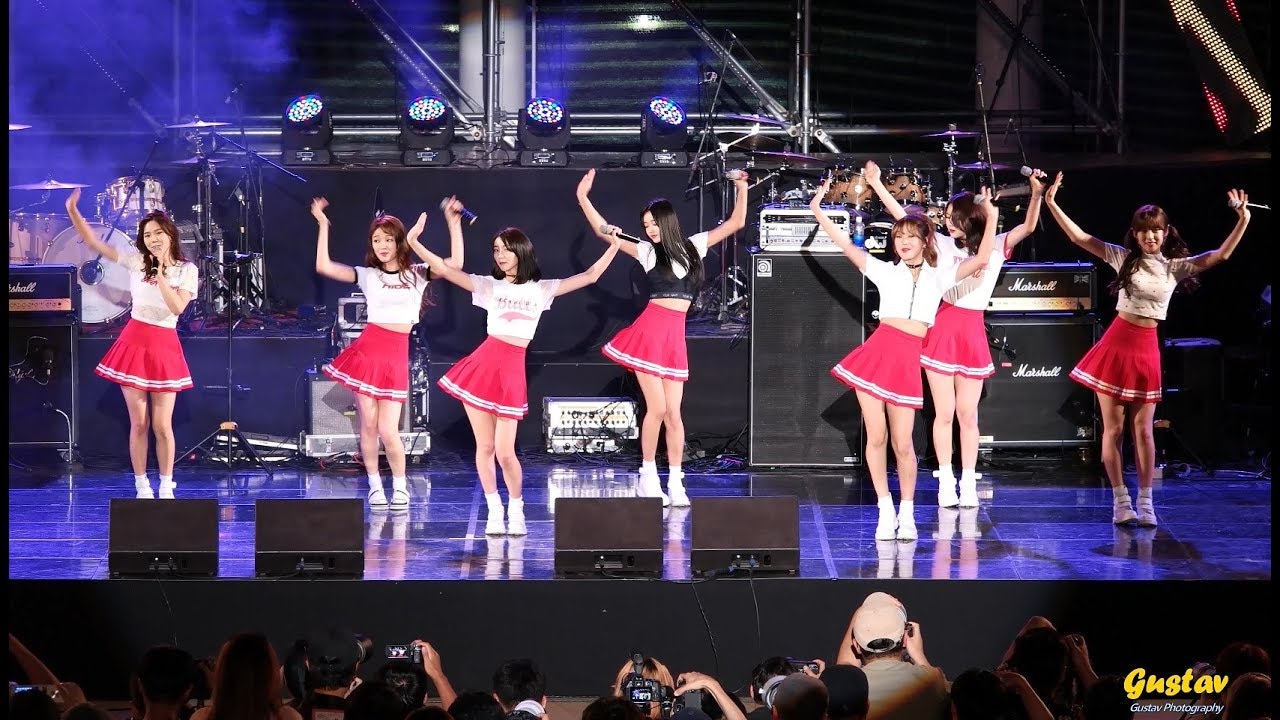 [직캠/FANCAM] 170827 오마이걸(Oh My Girl) 컬러링북(Coloring Book), A-ing, 윈디데이(Windy day) @ 평택 락 페스티벌