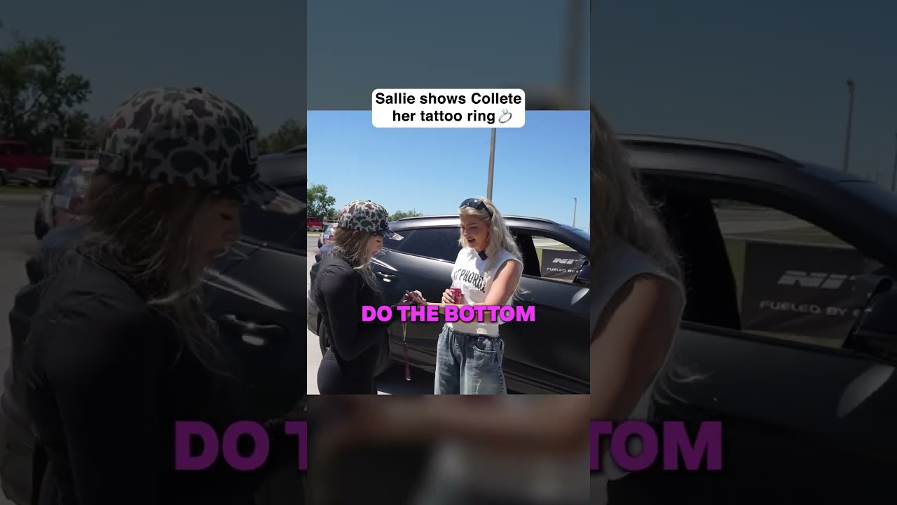 Ring or tattoo or both? 🥹 #wholesome #love #comedy #skit #laugh #salliegrace