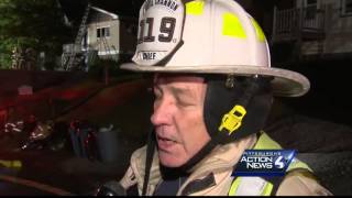 Homeowner taken to hospital after Castle Shannon fire