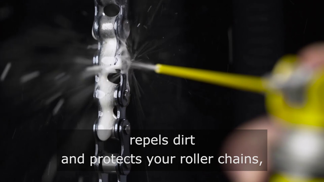 Non-Fling Roller Chain Lubricant Spray