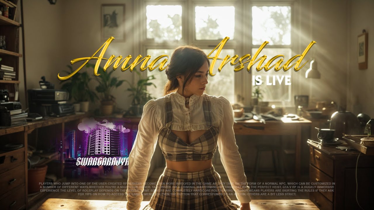 Back in Action: Streaming After a Break | GTA RP AMNA ARSHAD - YouTube