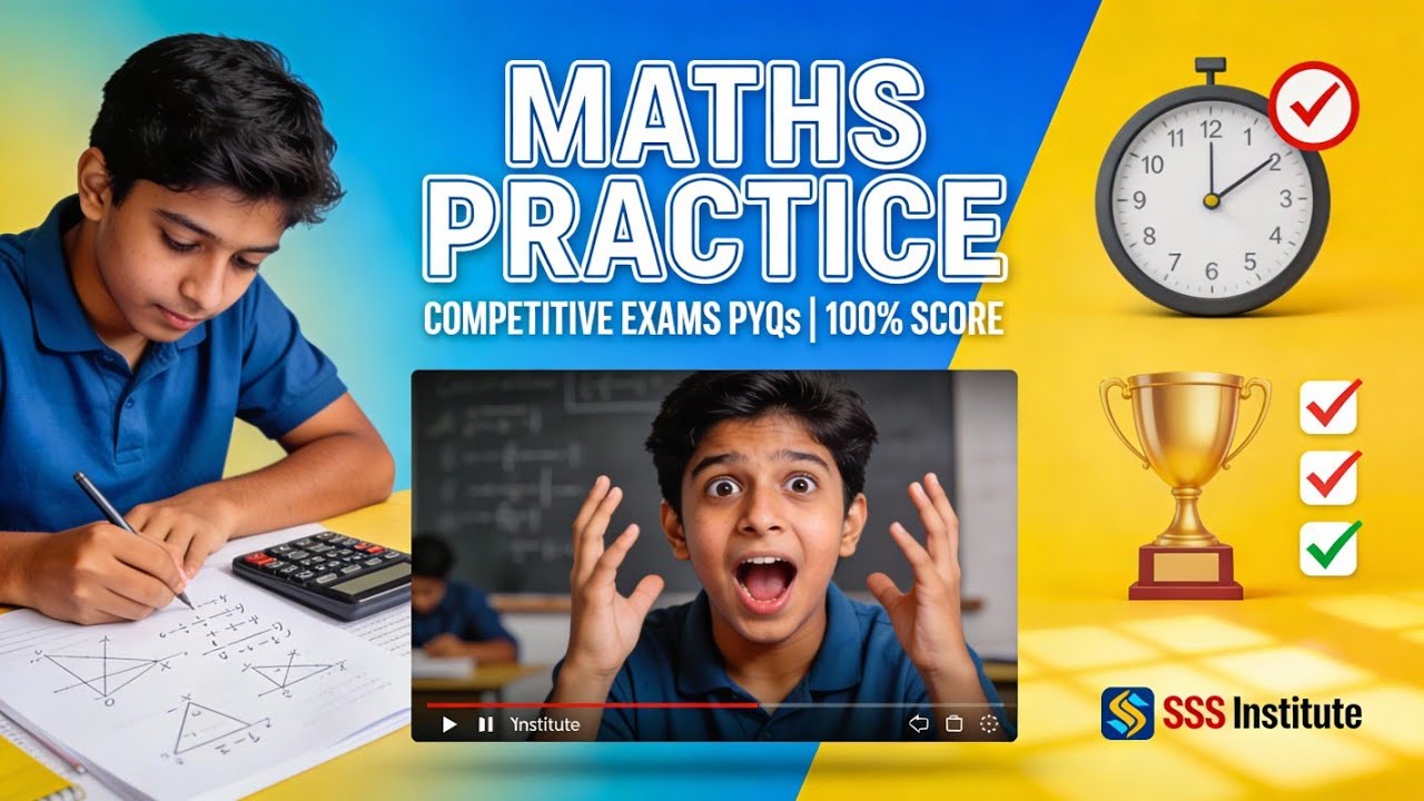 Maths Practice Questions for CTET , SSC GD , CGL,CHSL.... ||Mix Question Practice || By; Manish Sir 
