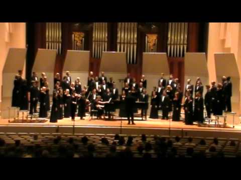 Baylor A Cappella Choir - My Shepherd Will Supply My Need