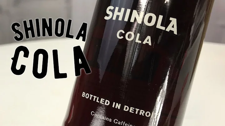 A Bottle of rare Shinola Cola from Detroit, Michigan