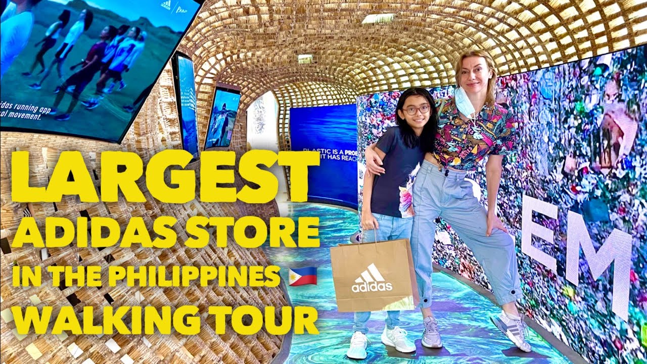 eximir base Centímetro Largest Adidas Store in the Philippines Tour! Adidas Brand Center Glorietta  Makati | Adiclub PH - YouTube