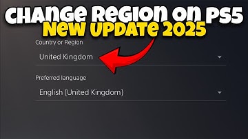 How To Change Region On PS5 2025 | Change Region & Country On PS5 With New Method 2025