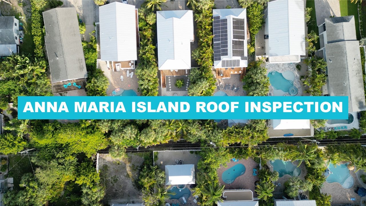 Anna Maria Island Roof Inspection - Bird Eye View