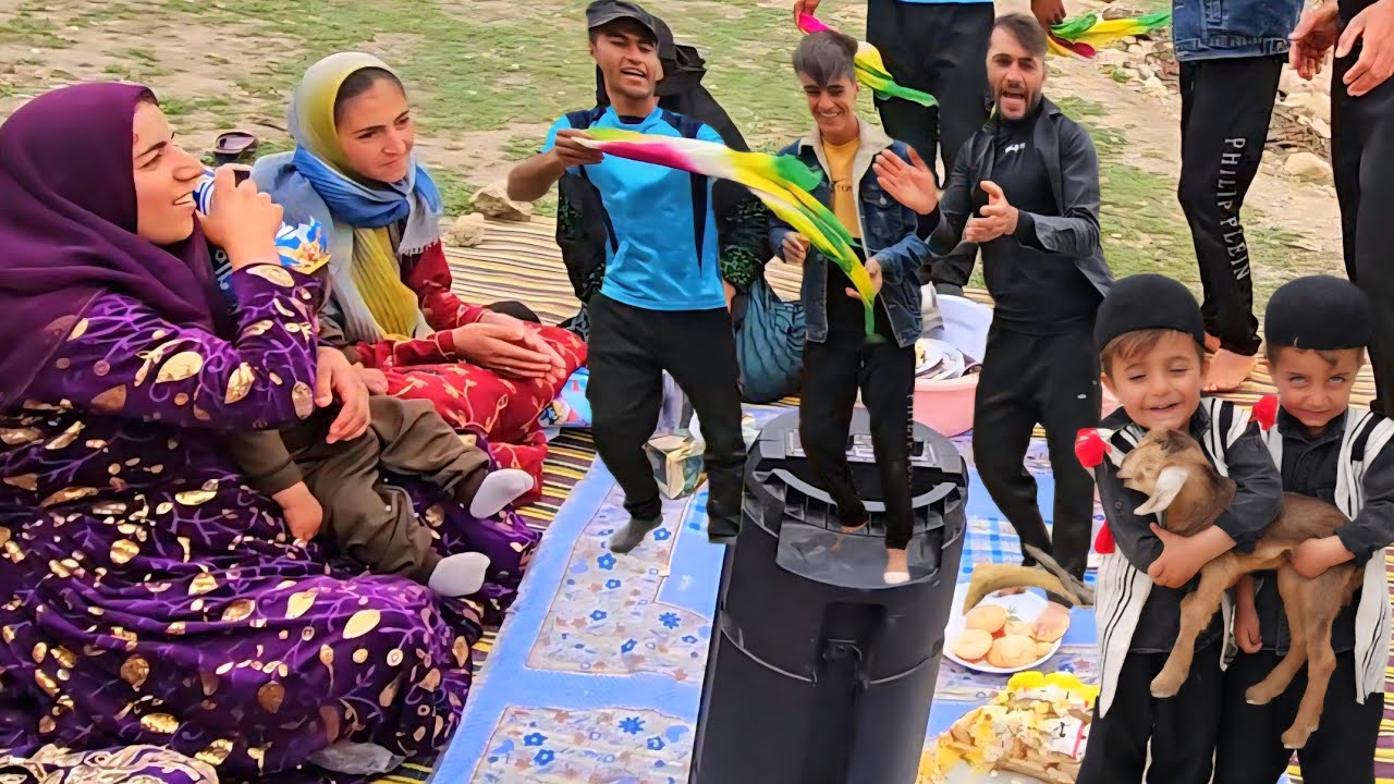 Birth in a nomadic family style: Kian overwhelmed with joy