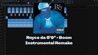 Royce da 5'9"- Boom Instrumental Remake