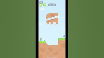 Level 29 - Slice To Save - Game Hay Vl Elephant #shortvideo #gameplay #games #slice #savethegirl