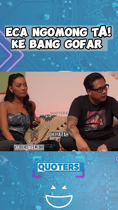 ECA NGOMONG TA! KE OM GOFAR 🤣 #tsmedia #ecaaura #gofarhilman #shorts #trendingshorts