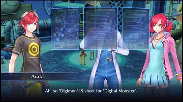 Digimon Cyber Sleuth Complete Playthrough ps4 live hd part 1 Enter the digital world