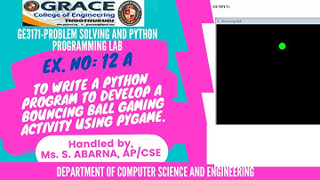 GRACE COE-CSE-GE3171-Problem Solving and Python Programming Laboratory-Ex12a