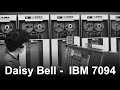 Daisy Bell - IBM 7094 (1961)