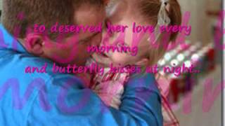 Video thumbnail of "butterfle kisses lyrics Bob Carisle"