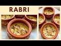 Rabri condensed milk dessert recipe  how to make rabri